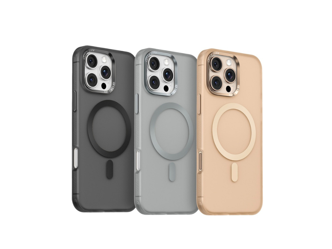 Buy Green Lion MagSafe iPhone 16 Pro Max Case Grey | in Qatar Buy Green Lion MagSafe iPhone 16 Pro Max Case Grey | in Qatar